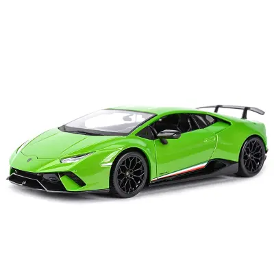 Maisto 1:18 Lamborghini Hurricane Performmante LP610-4 Green Sports Car Static Die Cast Vehicles Collectible Model Car Toys