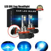 H11 20000LM Blue LED Headlight Bulbs - 2 Pack