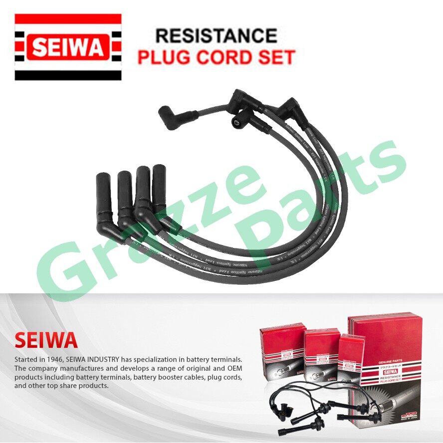 Seiwa (Made in Japan) Spark Plug Cable Wire for Proton Wira 1.5 VDO