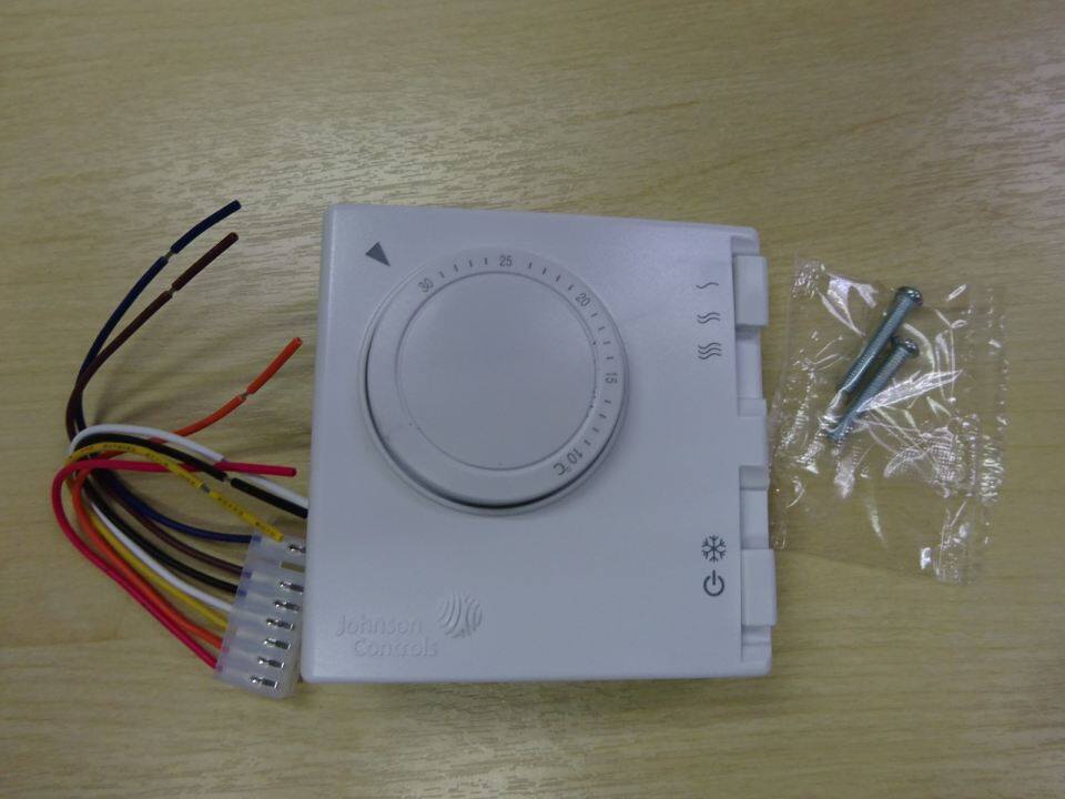 T125 Electric Fan Coil Unit Thermostat, Cooling Only, T125AACJS0 Lazada