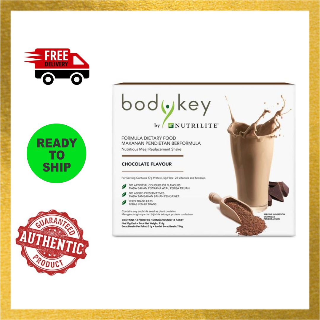 Amway BodyKey By Nutrilite Meal Replacement Shake (Chocolate) Lazada