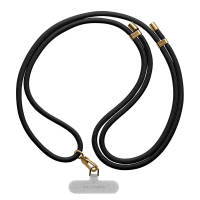 New CASETiFY 1.5M Rope Phone Strap with Casetify Grey Card Adjustable Phone Lanyard Strap with Patch Mobile Phone Hanging Rope Neck Straps