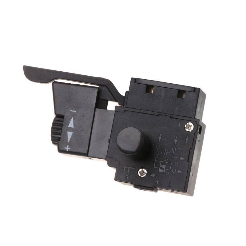 FA2-6/1BEK Lock on Trigger Switch Electric Hand Drill Speed Control Push Button lacement Parts Power Tool Switch