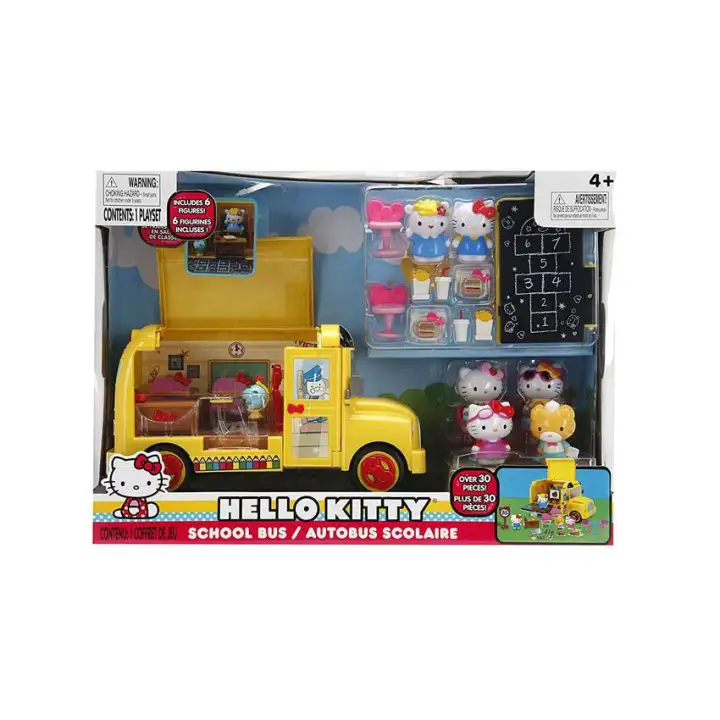hello kitty school bus