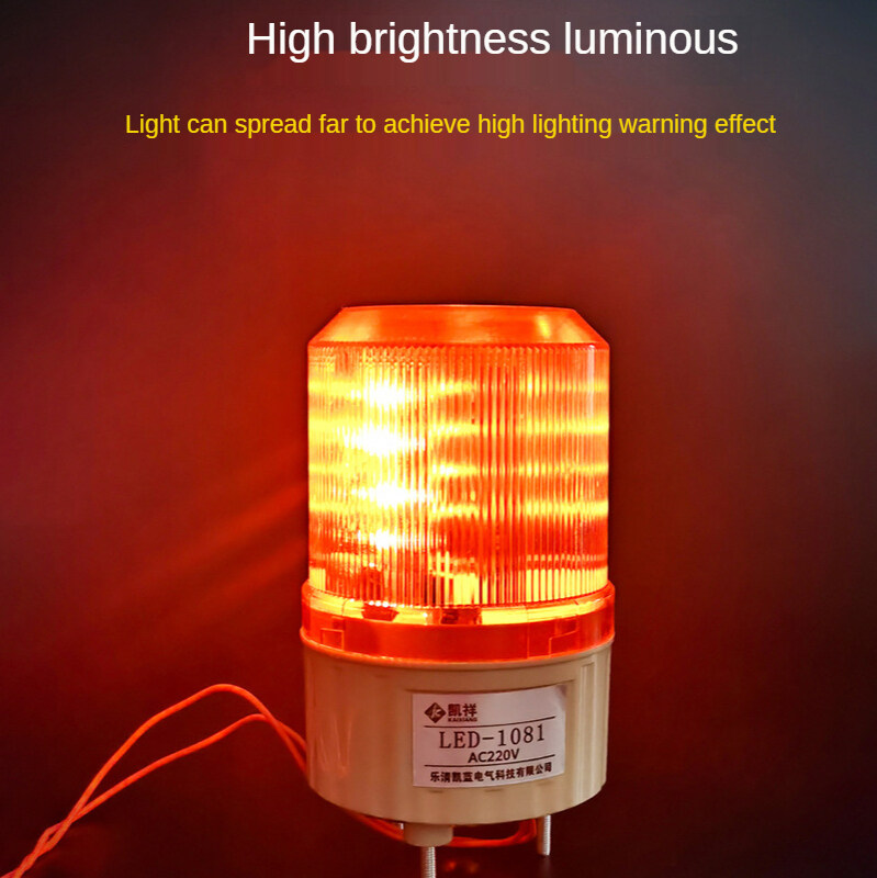 Bảng giá Đèn Cảnh Báo Tín Hiệu Nhấp Nháy Chống Nước Cho Xe Hơi 220 24 12V, Đèn LED Hộp Bảo Vệ Âm Thanh Và Ánh Sáng Xoay Của Nhà Máy Đèn Cảnh Báo Xây Dựng
