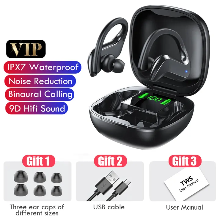 headset with noise cancelling microphone lazada