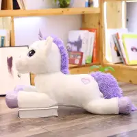 oversized unicorn stuffed animal