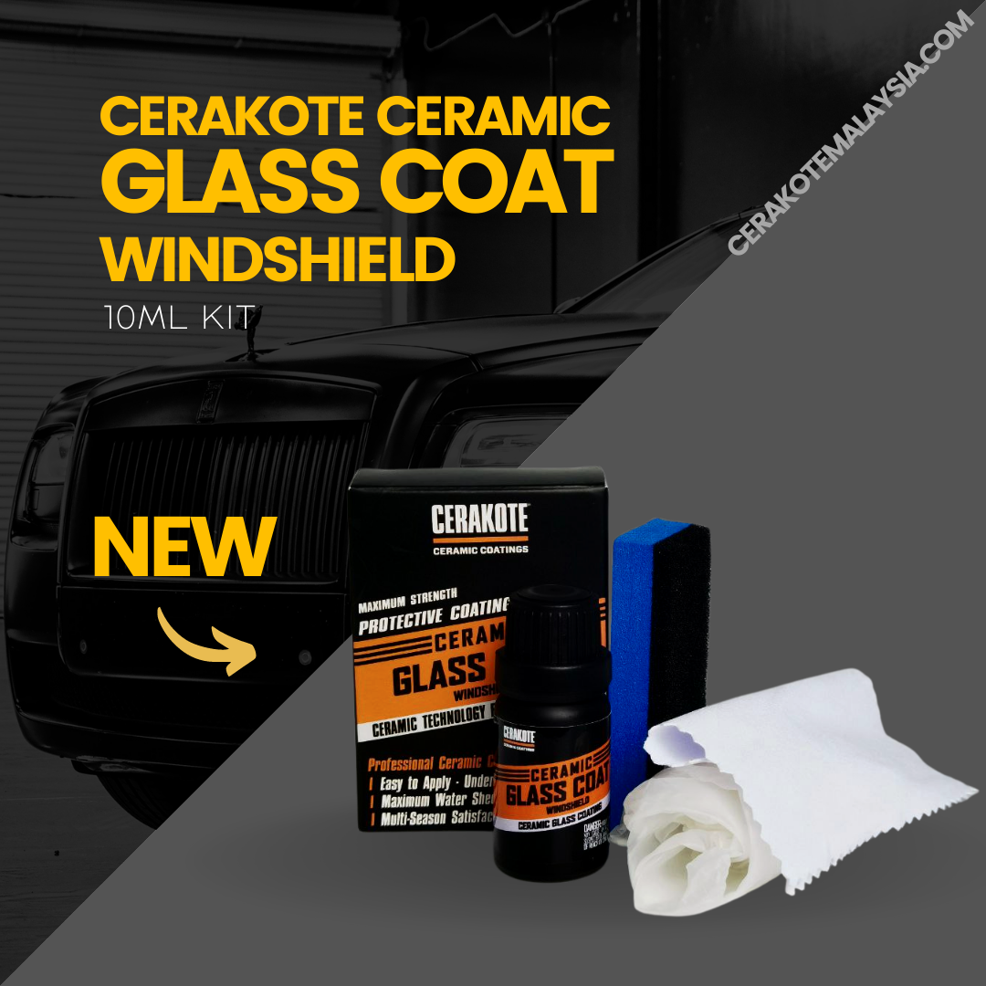  Glass Ceramic Coating-Windshield Glass Coat Kit