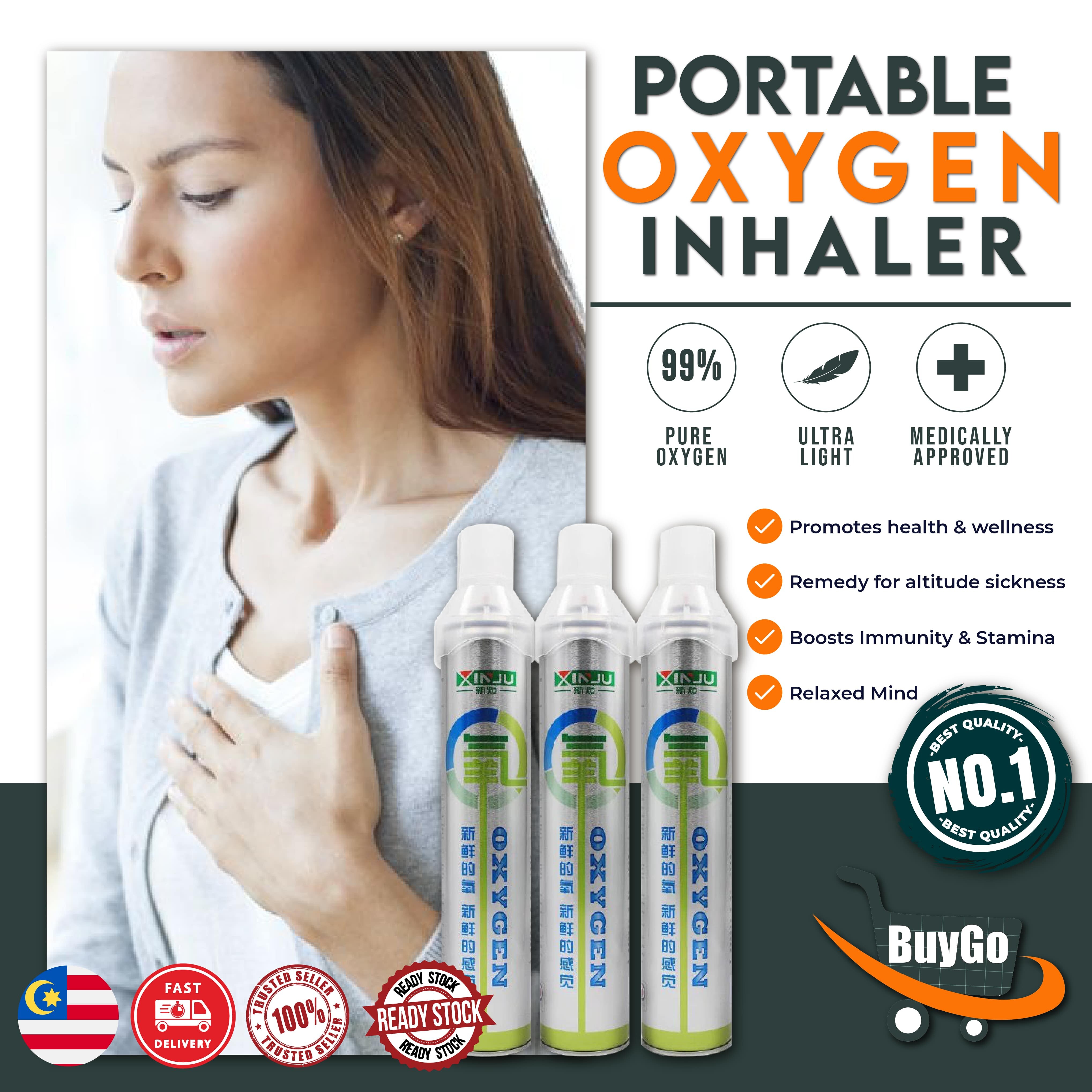 BuyGo Portable Inhaler Oxygen Inhaler Oksigen inhaler High Concentrator