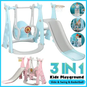 swing and slide set for 1 year old