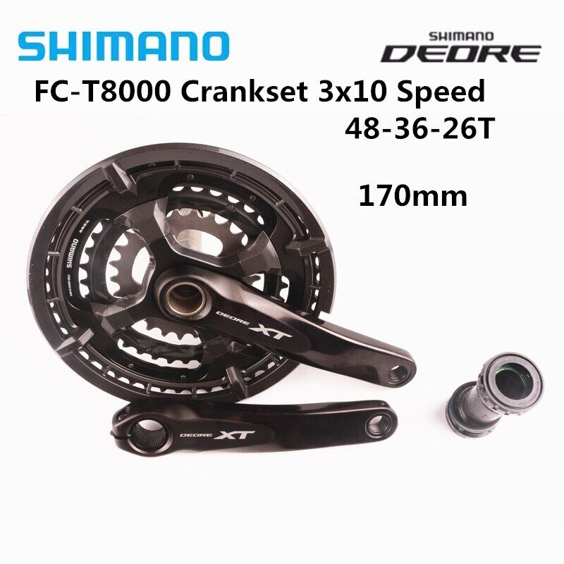 xt crankset 3x10