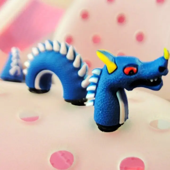 dragon croc charm