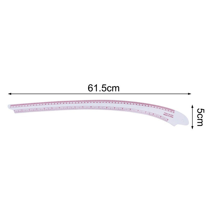 Plastic Sewing Square Curve Ruler Tailor Drawing Craft Tool DIY Supply Tool