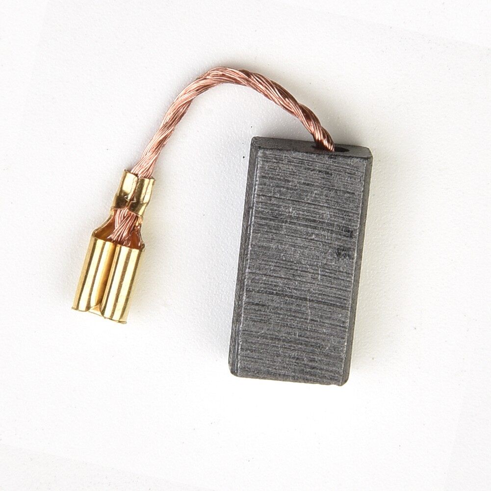 Bàn chải carbon cho máy mài góc Bosch Gói 10 chiếc  Kích thước 15mm x 8mm x 5mm
