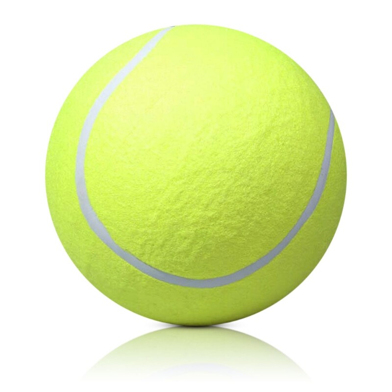 【100 Ready Stock】Giant Tennis Ball 24 CM Pet TOY Signature JUMBO Big