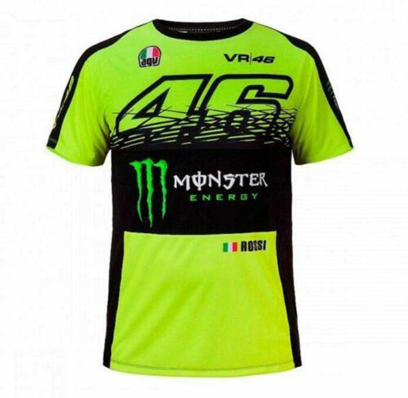 Men Motocross Jersey NEW VR46 Rossi Moto Motorcycle Racing MotoGP T-Shirt Quickdry