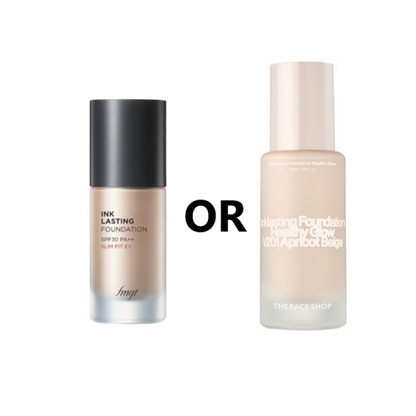 [The FACE Shop] Ink Lasting Foundation Glow SPF30 PA++ 30ml