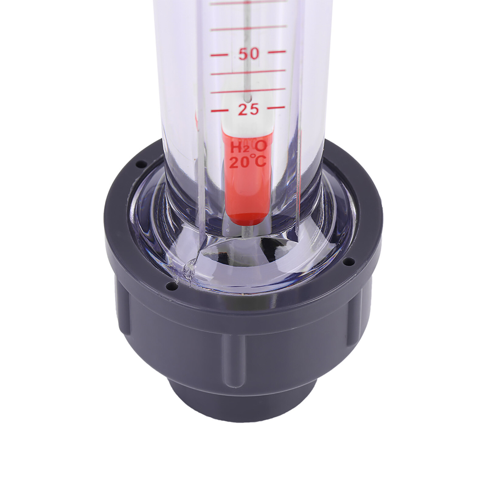 25-250L/H Water Meter Instantaneous Water Flowmeter Plastic Tube Type Flowmeter