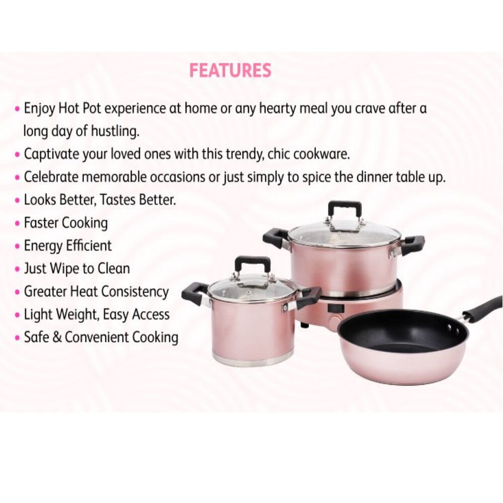 eliica smart induction multi cooker set