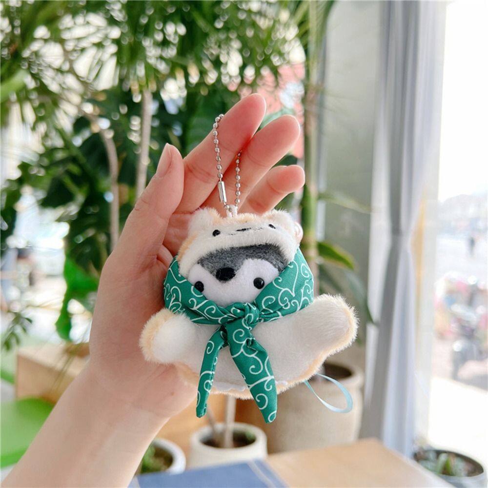 AVAILS Mũ Du Lịch Móc khóa chim cánh cụt Búp bê vải lông Hoạt hình Móc treo chìa khóa Dễ thương Đồ chơi Móc chìa khóa vải nhung lông hình chim cánh cụt Nam Nữ