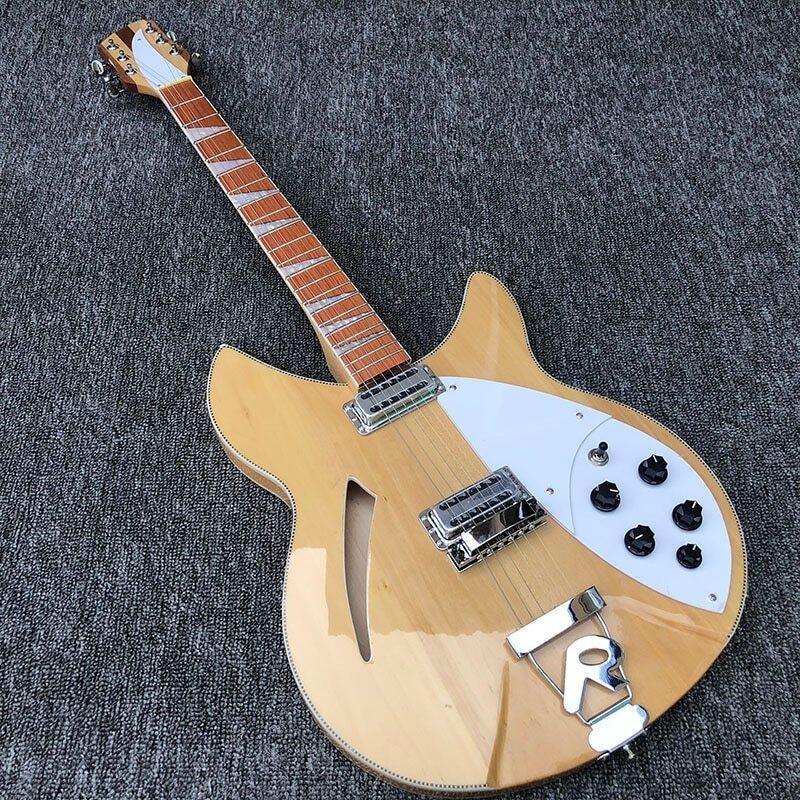 High quality 6 String Electric Guitar, Ricken 360 Electric Guitar,Clear paint body with Rosewood fingerboard free shipping Malaysia
