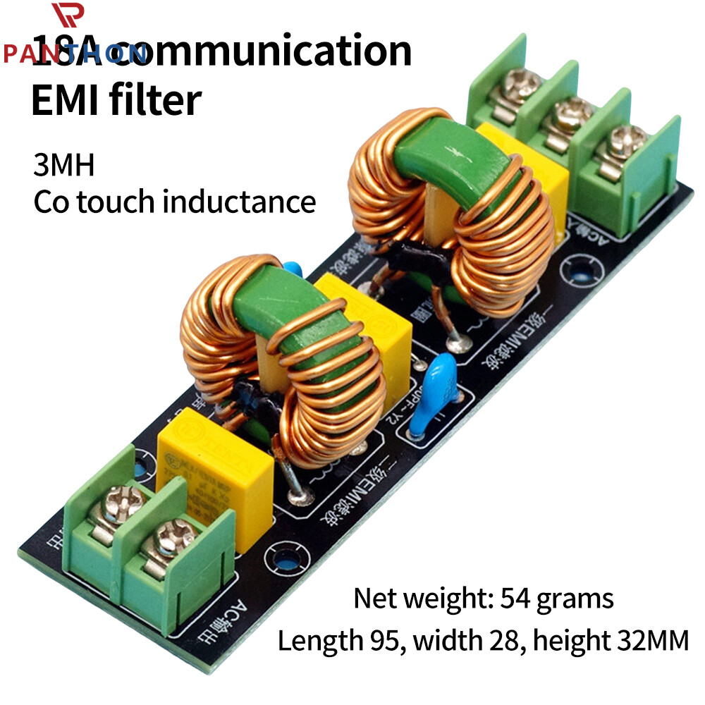 Bảng lọc cung cấp điện bộ lọc cung cấp điện EMI tần số cao Hai giai đoạn điện bộ lọc cho qua thấp bảng 2a-18a