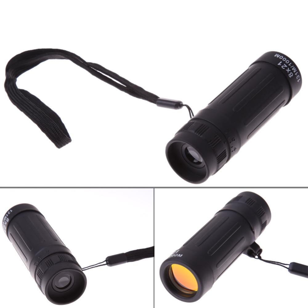 Kính Viễn Vọng Một Mắt Du Lịch Mini 8X21 Du Lịch Phạm Vi Ống Nhòm