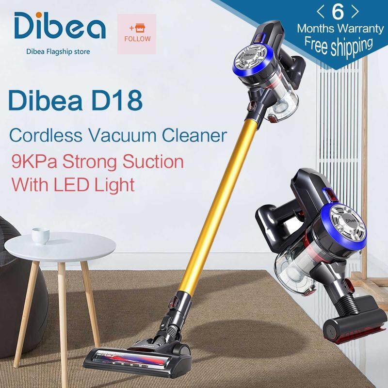Dibea At Best In Malaysia Lazada Com My 6 Months Warranty Dibea D18 Protable 2 In 1 Handheld Wireless Vacuum Cleaner Cyclone
