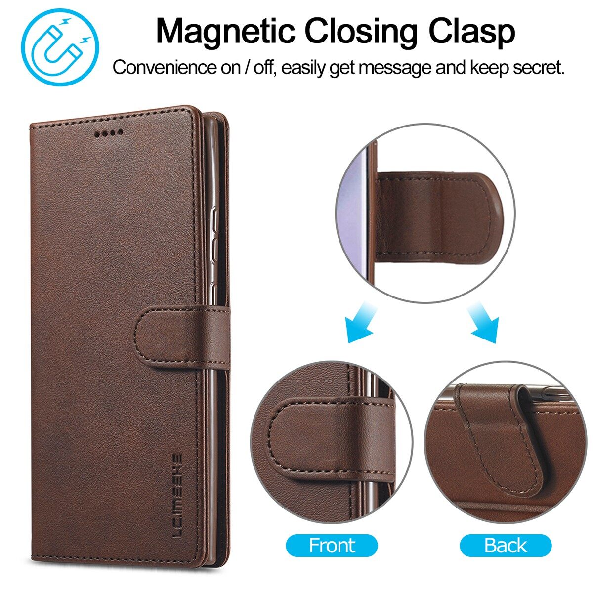 Ốp Điện Thoại Ultra Cho Samsung Note 8 / Note 9 / Note 10 / Note 10 Plus / Note 20 / Note 20, Bao Da Nắp Gập Ví Có Khe Cắm Thẻ