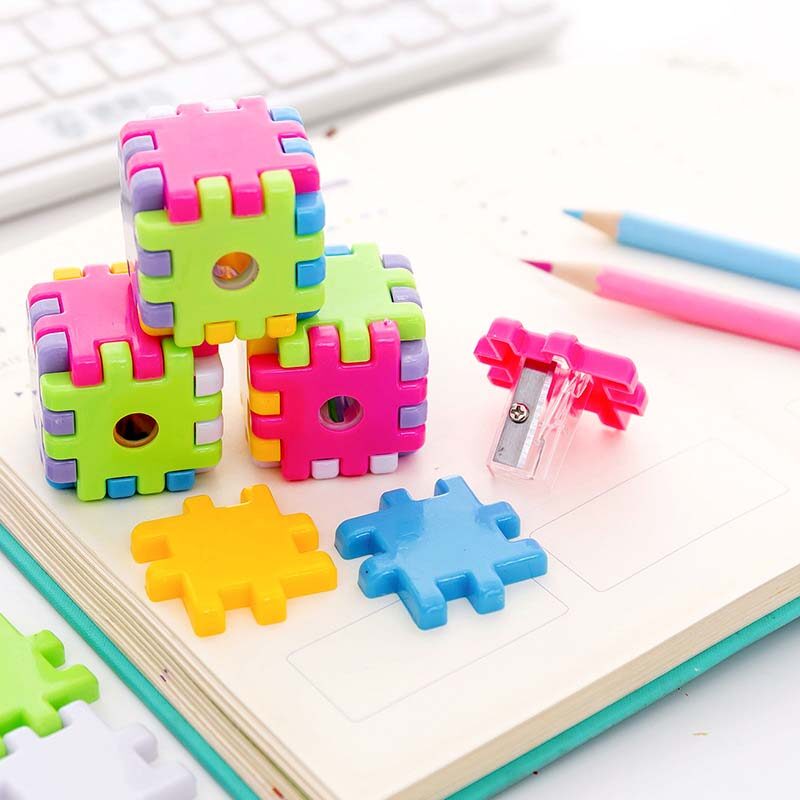 Rubik's Cube Pencil Sharpener Korea Stationery Student Gift