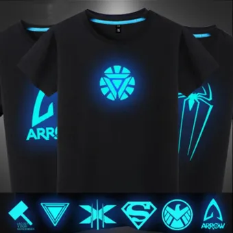 avengers glow in the dark t shirt