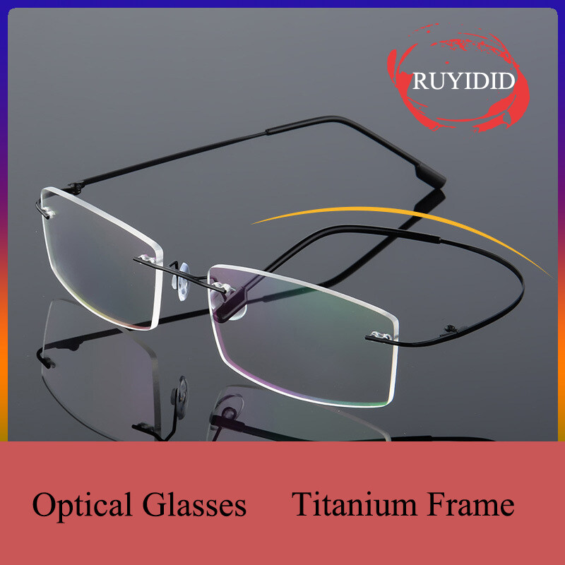 Titanium Alloy Ultra Light Glasses Frames Shortsighted Eyeglasses Frame