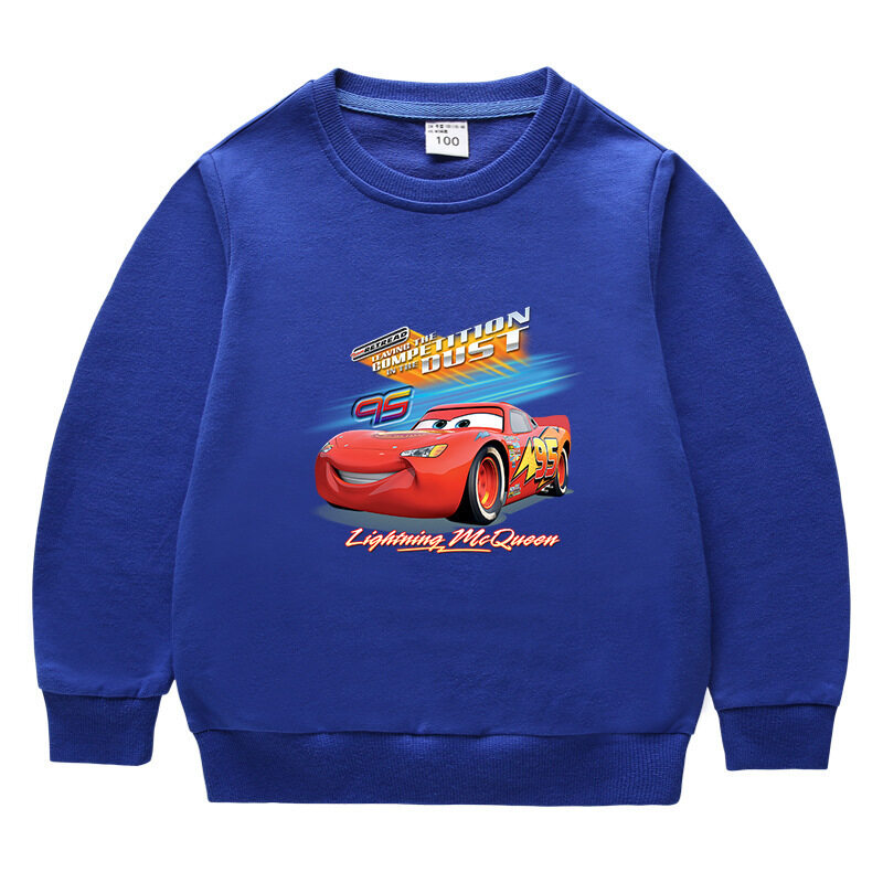 Lightning McQueen Sweatshirt for Boys Girls Spring and Autumn