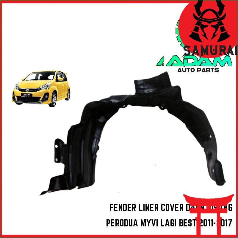 FENDER LINER COVER DAUN PISANG PERODUA MYVI LAGI BEST 20112017 Lazada
