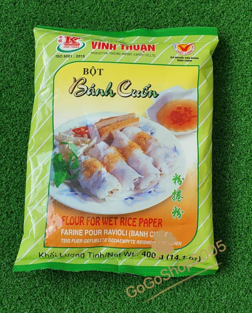 【Vietnam】Vinh Thuan Banh Cuon - Flour For Wet Rice Paper 400g ...