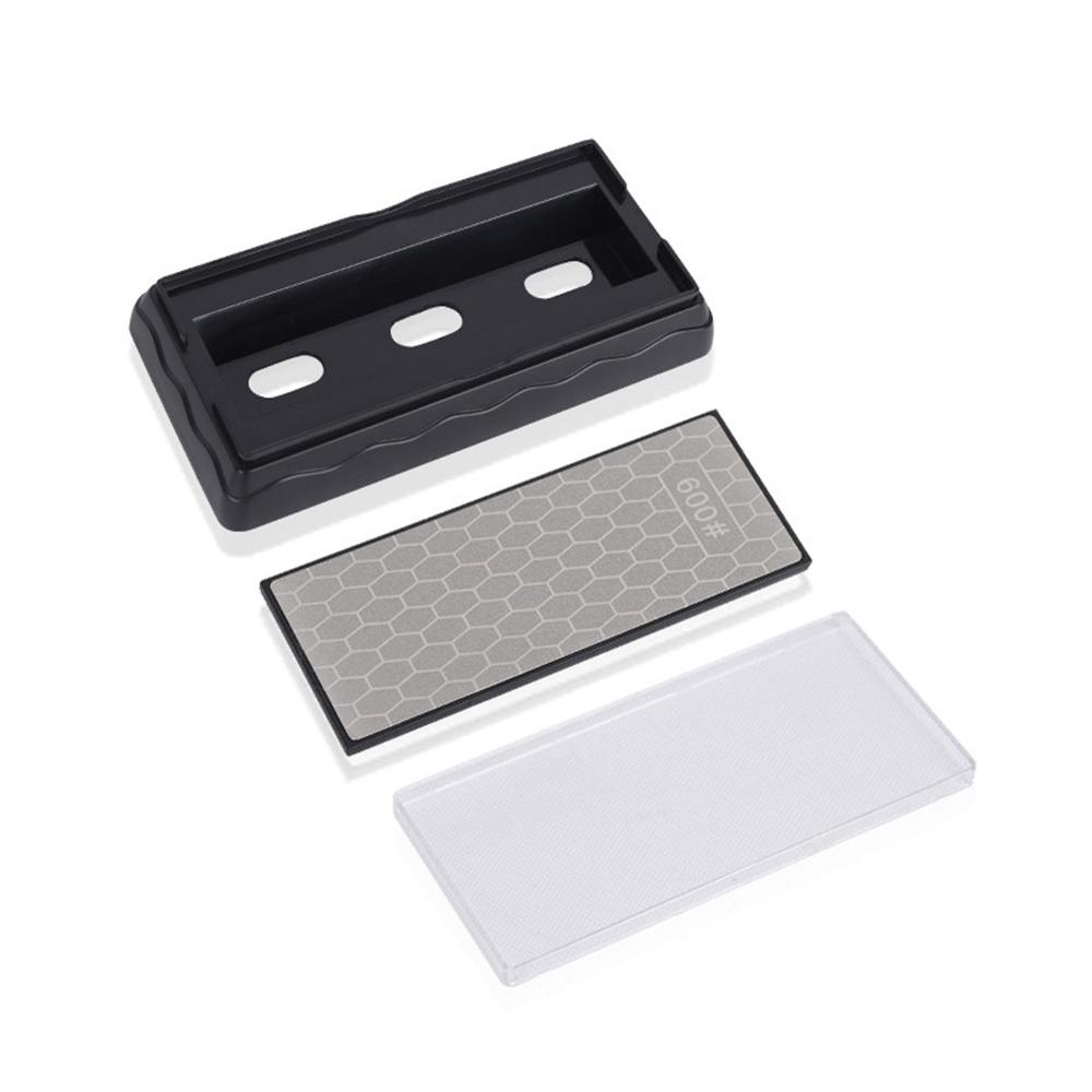 Honeycomb Type Whetstone Diamond Sharpener Double-Side Diamond Sharpening Stone #400/#600/#1000/#1200 Grit Cutter Chisel Planer Kitchen Grit Chef Cutlery Blades Grinding w/ Anti-skid Base