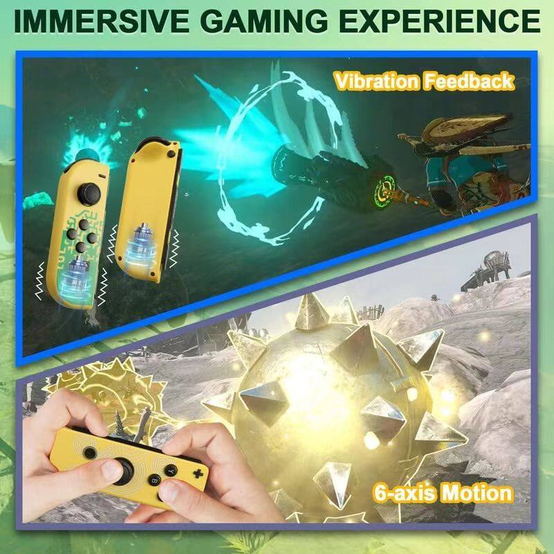 Nước mắt của vương quốc điều khiển chơi game cho Nintendo joycon điều khiển Pro với điều khiển chuyển động, thay thế cho Joy Con Công tắc điều khiển, cho joycon chuyển đổi OLED kiểm soát