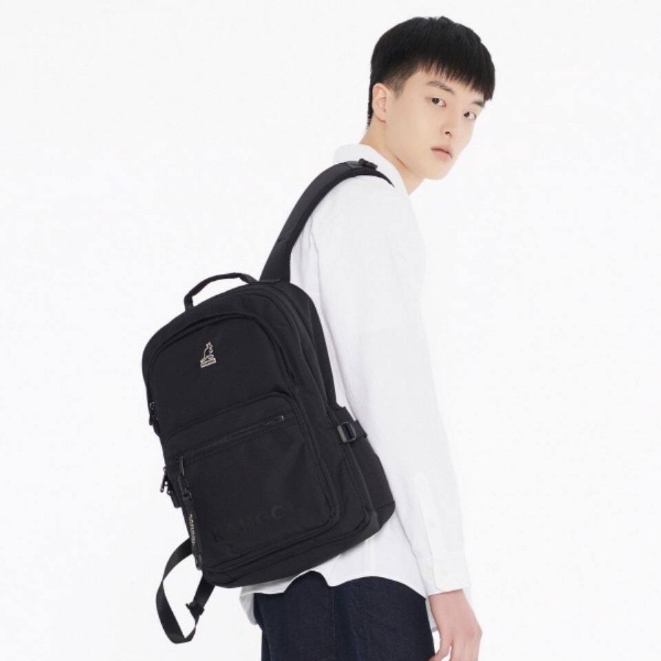 [Authentic] Kangol Backpack for Students Korean Internet Celebrity Large Capacity Computer Bag Commuter Schoolbag Trave