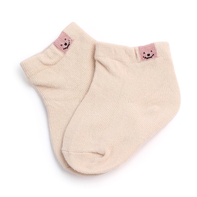 Tất Cotton Màu Kẹo Ngọt Dễ Thương Cho Bé 0-1 Tuổi