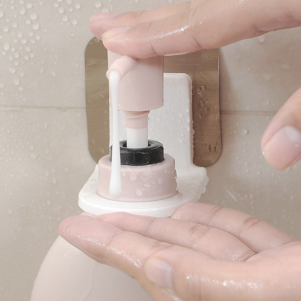 2 Cái Giá Treo Tường Giá Đựng Chai Dầu Gội Đầu Móc Treo Dầu Gội Dính Ma Thuật Gắn Tường Chai Xà Phòng Tắm Tay Giá Treo, Móc Treo Phòng Tắm Phụ Kiện