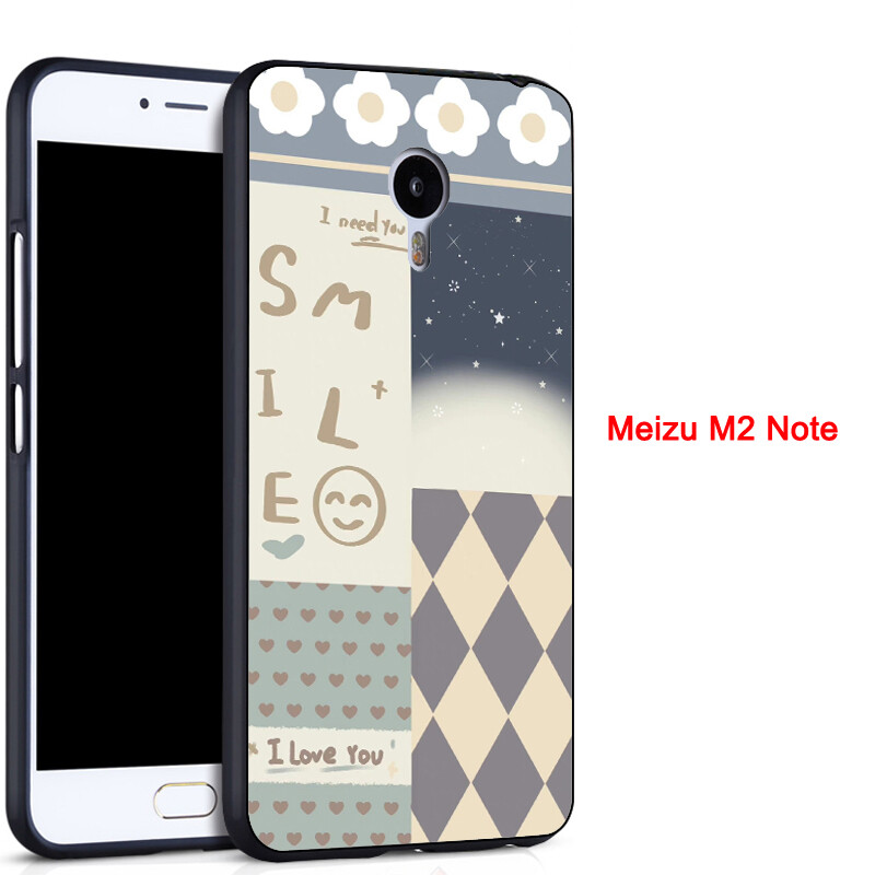 For meizu m2 note/m3 note/m5 note/m6 note/m6s silicon soft case cover