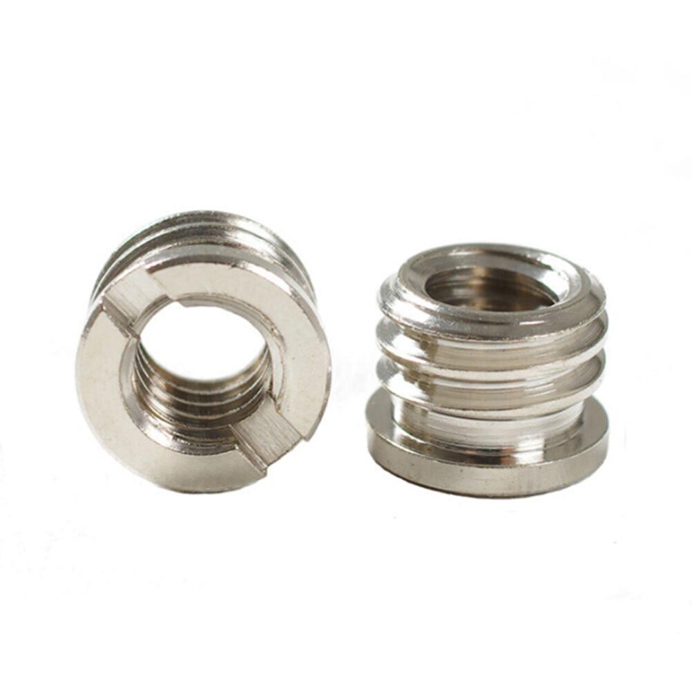 5 Cái Bộ Chuyển Đổi Tiêu Chuẩn Vít Chuyển Đổi 1/4 Inch Sang 3/8 Inch Bushing Chuyển Đổi, Dành Cho Máy Quay Phim DSLR Tripod Monopod