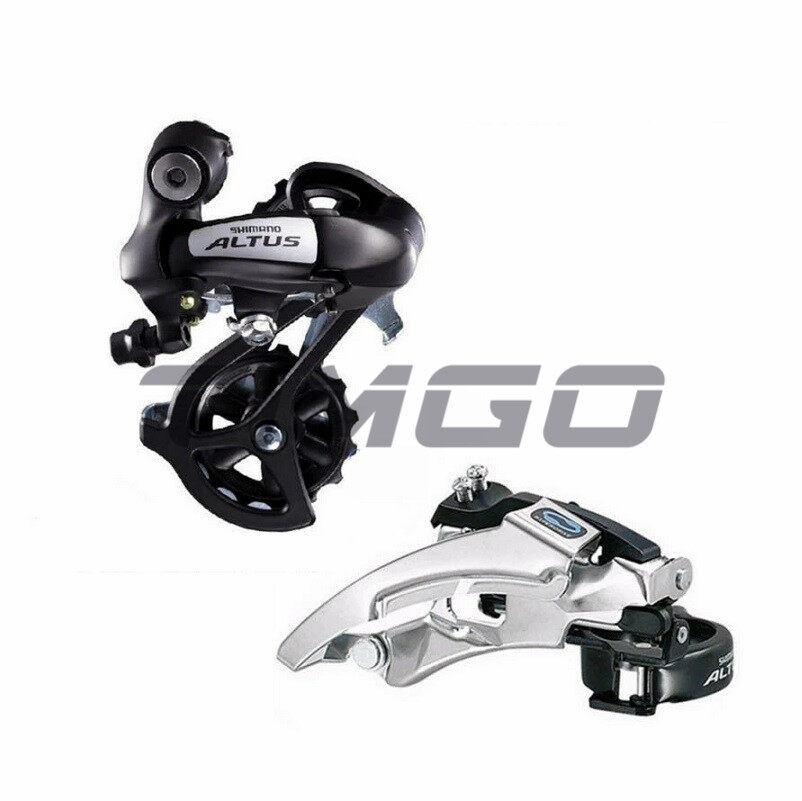 Shimano altus 3x8 speed groupet sl-m315 fd-m310 rd-m310 shifter levers front rear derailleur