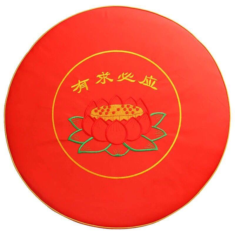 Buddhist supplies worship mat Buddha worship mat lotus kneeling mat pearl cotton cushion meditation mat