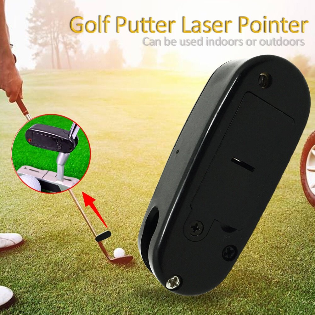 Con Trỏ Laser Gậy Đánh Golf Màu Đen Con Trỏ Laser Đặt Mục Tiêu Tập Luyện Dụng Cụ Hỗ Trợ Cải Thiện Phụ Kiện Tập Chơi Golf