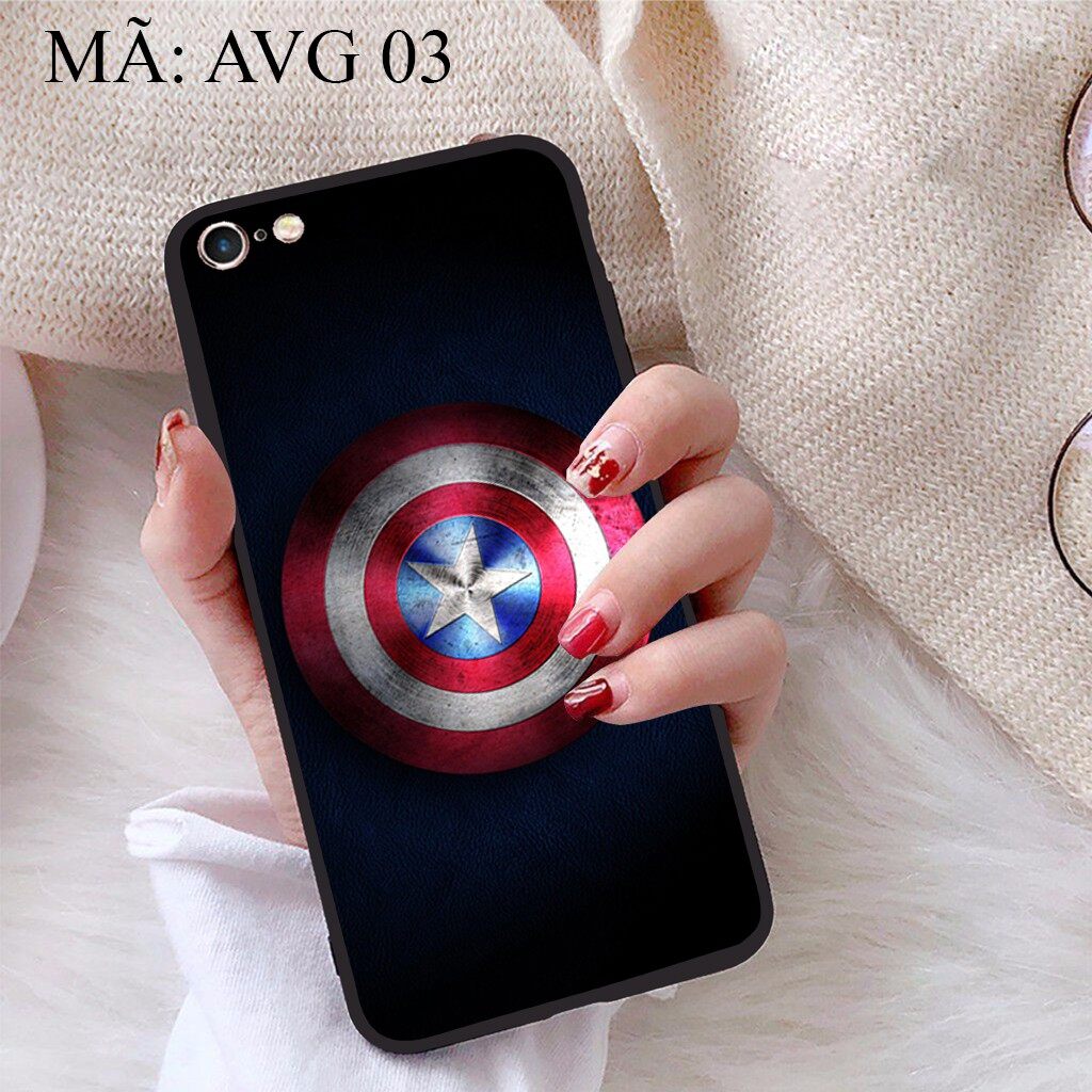 Ốp lưng iPhone 6 Plus viền dẻo TPU BST Siêu Anh Hùng