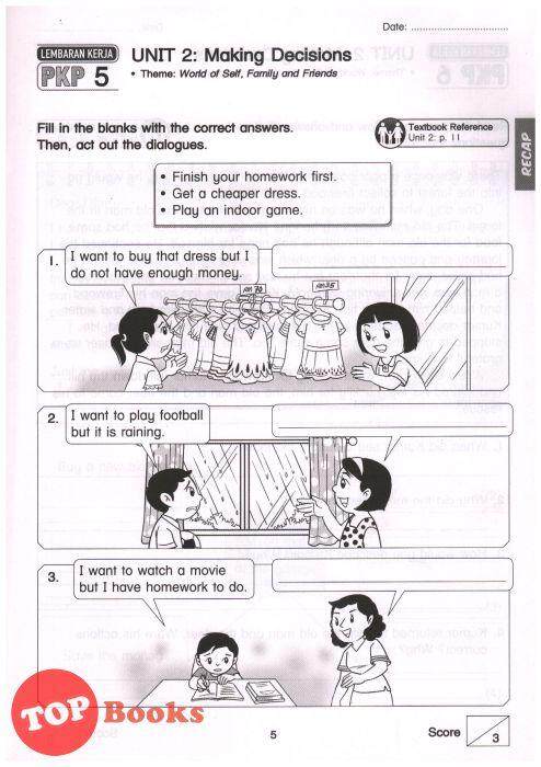 topbooks sasbadi uph lembaran kerja pkp english year 6 kssr pkp6 sjkc lazada