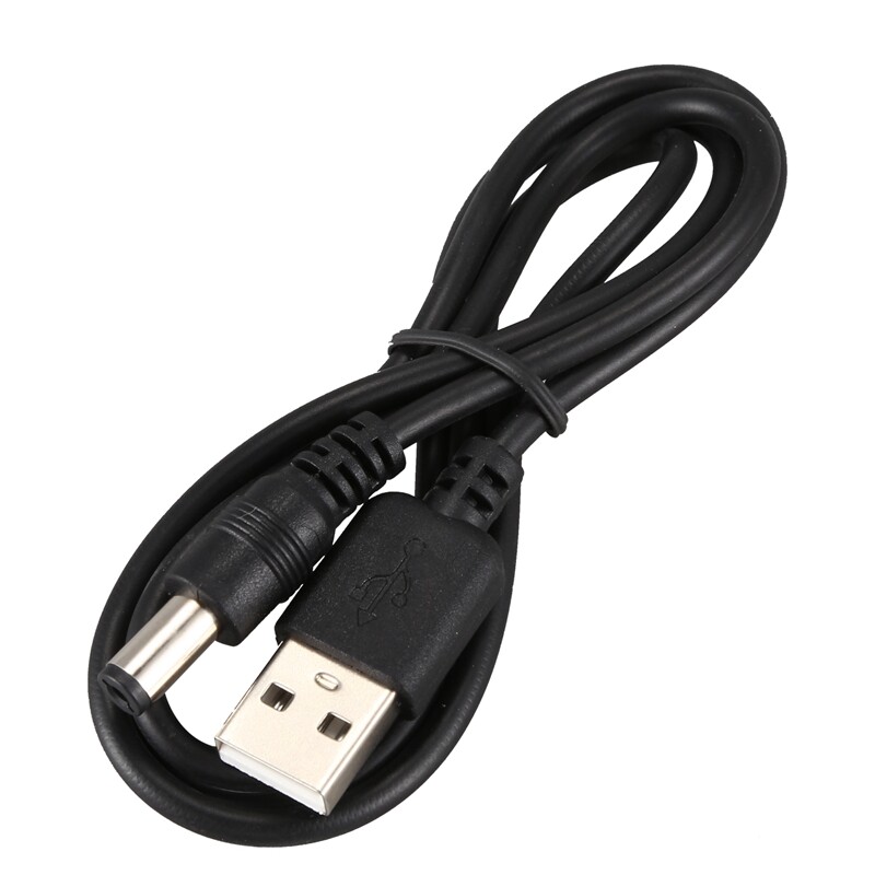 Usb cable 5.5mm / 2.1mm 5v dc barrel jack power cable