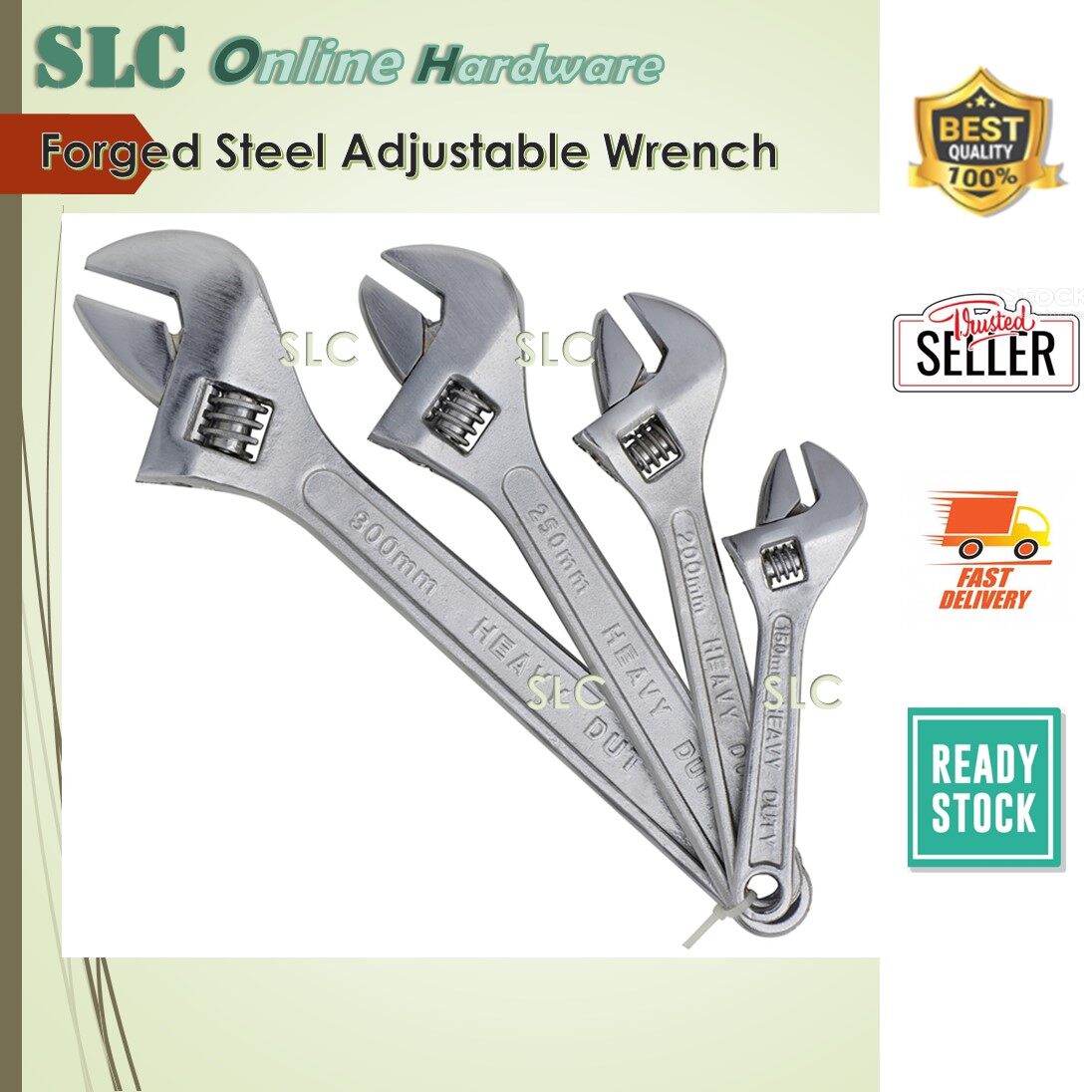 Adjustable Wrench Spanner 6