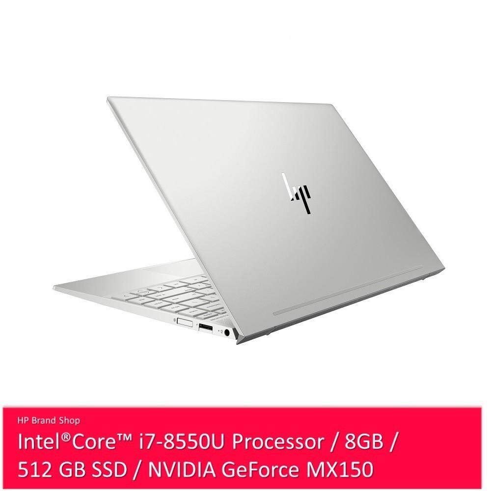 HP Envy 13-ah0042TX Laptop i7-8550U 8GB 512GB 13.3 NVD MX150 W10 - Silver Malaysia